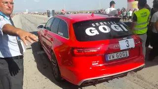 Audi RS6 C7 vs Mercedes GTS 6.3 Amg V8 Biturbo