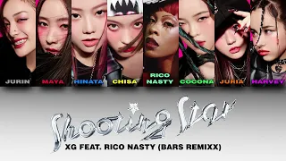 XG - SHOOTING STAR (BARS REMIXX FEAT. RICO NASTY) [Color Coded Lyrics]