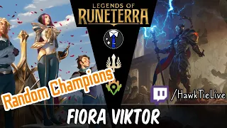 Fiora Viktor: Creative Control | Legends of Runeterra LoR