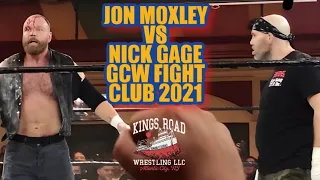 Jon Moxley vs Nick Gage; GCW Fight Club 21’