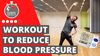 Home exercise programme to lower your Blood Pressure