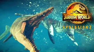 Always a Bigger Fish - Cretaceous Oceans - Jurassic World Evolution 2 [4K]