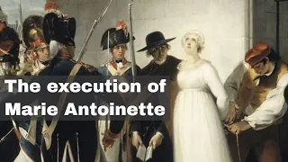 16th October 1793: Marie Antoinette executed by guillotine in the Place de la Revolution in Paris