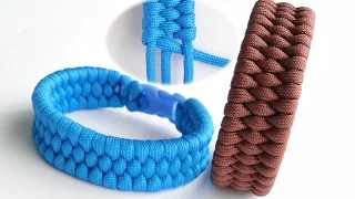 How to Make the Easiest Trilobite Paracord Survival Bracelet- 3 Core/1 Working Strand