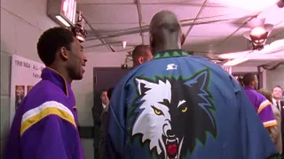 Kobe + KG in 1998 (Duncan in background) "We at the All-Star game".."We here now"