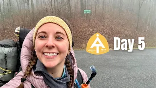 Day 5 | Smiling through the pain. My Ankles Still Hurt | Appalachian Trail 2024