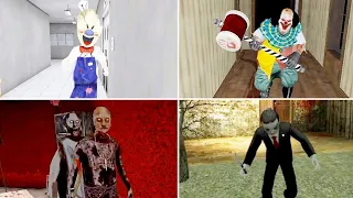 Jumpscare Battle | Ice Scream 5 Vs IT Horror Clown Vs Granny Chapter Two Vs Evil Doll | Afnex