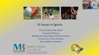 Gastrointestinal Issues in Sports | National Fellow Online Lecture Series