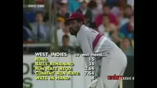 Viv Richards _Brutal Batting_ 60(40)_ West Indies v Australia 3rd final at SCG 1988_89 WSC