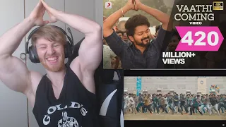 Master - Vaathi Coming Video • Reaction By Foreigner - Thalapathy Vijay | Anirudh Ravichander |