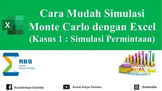 Cara Mudah Simulasi Monte Carlo dengan Excel (Kasus 1)