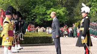Prince Edward received the Keys of Edinburgh