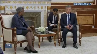 Президент Республики Узбекистан принял посла США