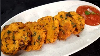 crispy poha palak vada || Evening snacks 😋 at home very easliy #viral #trending #cookinglite