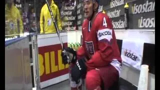 Hockey 15. 5. 2011 - Czech Republic vs Russia - Bronze Medal - Fight