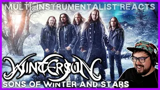 Wintersun 'Sons Of Winter And Stars' (Live Rehearsals At Sonic Pump Studios) | Musician Reaction