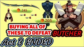 I'm the new boss of shadow fight 2||sf2 new boss||Defeating [Butcher]|#youtuber #Shadowfight2 #viral