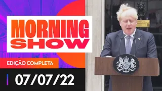 BORIS JOHNSON RENUNCIA - MORNING SHOW - 07/07/22