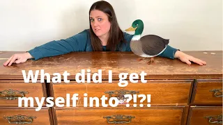 Extreme Furniture Makeover! The Ugly Duckling Challenge🦆 Trash to Treasure Makeover