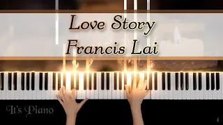 Love Story-Francis Lai | Piano cover | Easy Version | For beginners | Where Do I Begin,Andy Williams