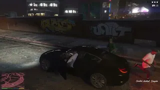 jogando gta5 missão com Franklin