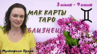 🪻Таро прогноз на неделю 🌿3 июня - 9 июня Близнецы ♊️ #таро #гороскоп #близнецы #близнецытаропрогноз