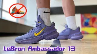 Why Does LeBron Choose This Shoe Over His LeBron 19?? Nike LeBron Ambassador 13
