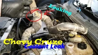 chevy cruze coolant leak