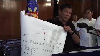 Duterte names top drug lords, links mayors