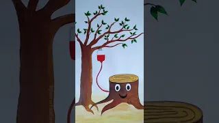 Save tree save world🥹🌳 #rifanaartandcraft #youtubeshorts #shortvideo #rifanaart #savetreessavelife