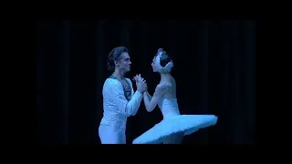 "Swan Lake".  Act 1. Svetlana Zakharova, Denis Rodkin, Artemiy Belyakov. Bolshoi Theatre, 2015.