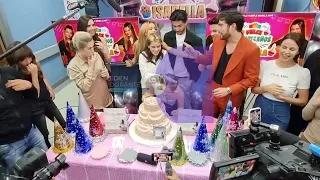 Angelique Boyer Danilo Carrera Leti Calderón Marlene Favela cumple Isabella Lágrimas de emoción 🥰3