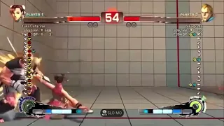 Chun li Kick Combo