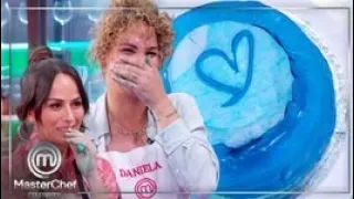 La "Tarta Pitufo" NO COMESTIBLE de Daniela Santiago y María Escoté | MasterChef Celebrity 7