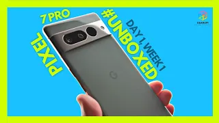 GOOGLE PIXEL 7 PRO Day 1, Week 1 | Camera, heat, biometrics, my early impressions (Hazel)