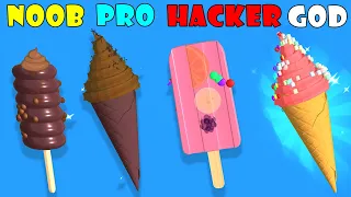 NOOB vs PRO vs HACKER vs GOD - Dessert DIY