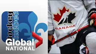 Global National: Oct. 5, 2022 | Hockey Quebec loses "confidence" in Hockey Canada, withholds funds