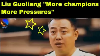 Table Tennis Reportage: Liu Guoliang with the pressure as a head coach
