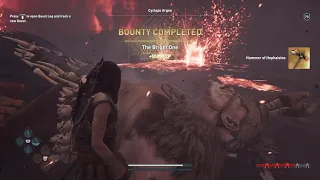 AC:Odyssey | Cyclops Arges: The Bright One easy kill (With build and loot showcase).