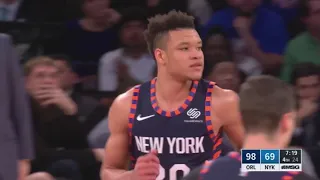 Rookie Kevin Knox Monster Putback Dunk Over Rookie Mo Bamba vs. Magic [11.11.18.]