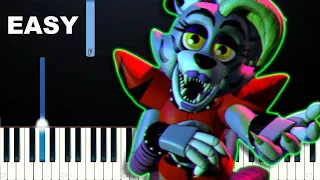 Five Nights at Freddy’s! Security Breach OST! Elevator Music (EASY Piano Tutorial)