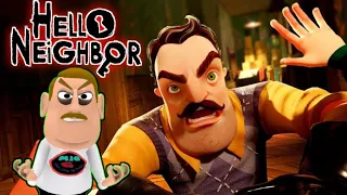 Hello Neighbor - Act 1 Horror game || Guptaji Or Misraji ||