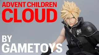 GameToys Cloud Strife Advent Children Final Fantasy 7 1/6 Scale Figure Unboxing & Review