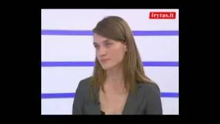 Radvilė Morkūnaitė "Lietuvos ryto TV" laidoje "Lietuva tiesiogiai", II d.