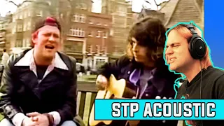 Acoustic Stone Temple Pilots - Plush Reaction // Music Teacher, Guitarist Vocal Coach Reacts !