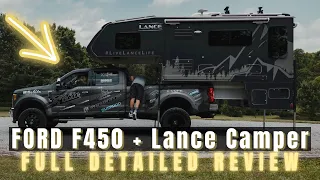 Ford F-450/Lance Camper Full Review 2022