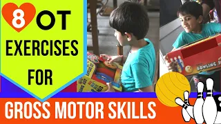 OCCUPATIONAL THERAPIES AT HOME for GROSS MOTOR skills | Autism Parents Experiences
