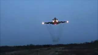 NATO AWACS E-3A - Evening Landing at Geilenkirchen Airbase