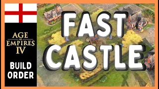 Aoe4 English Build Order | FAST CASTLE