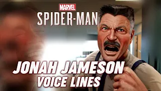 Marvel's Spider-Man: J. Jonah Jameson Voice Lines
